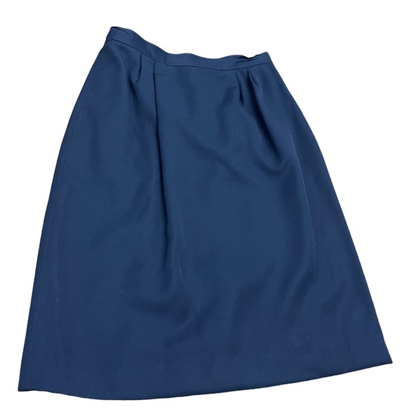 WORTHINGTON -  WOMEN’S PETITE SKIRT SUIT | SZ 10P | NAVY BLUE - Picture 5 of 11